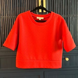 LOFT Quilted Crop top (size small)